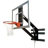 Bison Zip Crank&8482 Adjustable Shooting Station, Glass, Backboards, Basketball(ask for shipping)