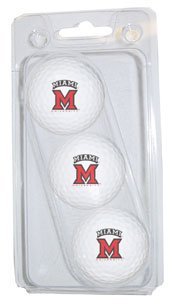 Miami Of Ohio Redhawks Of) Ncaa 15 Golf Ball Pack