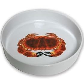 Jersey Pottery Crab Round Roaster