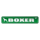 BOXER ST  STREET SIGN DOG