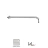 Rohl 1455/20APC Polished Chrome Shower 20 Shower Arm with 90 Degree Downturn from the Rohl Shower C