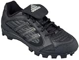 Adidas Mens Triple Star 5 Lo Black Cleats shoe Sz: 6