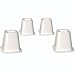 Bed Risers - White (Set of 4)