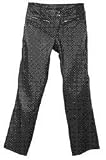 POWER TRIP BLACK DIAMOND WOMENS LEATHER PANT BLACK 10