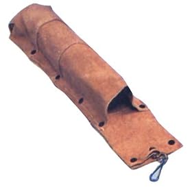 ANCHOR BRAND Q-14 LEATHER ROD BAG 5 Lb - BROWN by ANCHOR
