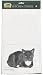 Black and White I've Been Waiting Cat Kittens Set 2 KITCHEN TOWELS Gift