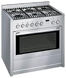 90cm Range Cooker c/w 6 Burner Gas Hob (F3430N0)