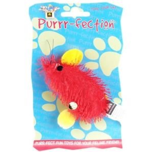 Multi Pet Purr-fection Finge Benefits Mouse 2.5in Cat Toy
