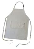 Alvin Heritage Natural Canvas Aprons, Extra large adult 25.5