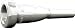 Selmer K351-3C Bach Megatone Trumpet Mouthpiece, 3C
