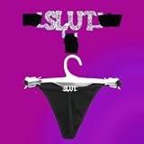 Slut G-String Jewelry - 85% Polyester - 15% Spandex Size: Small