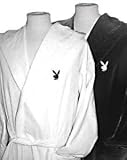 Playboy peignoir avec capuche blanc M