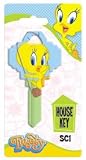 Tweety Bird Swing Schlage SC1 House Key Looney Tunes