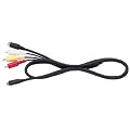 Sony VMC 15FS - Video / audio cable - S-Video / composite video / audio - 1.5 m - black