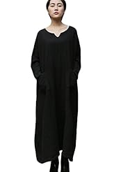 Cotton/Linen 2015 Maxi Dress 