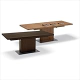 IMAGE OF Vita Dining Table Finish: Walnut