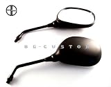 BG Black Mirror Pair for 88-89 Honda NX650