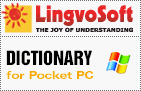 LingvoSoft dictionary software 2006 English <-> Chinese Simplified for Pocket PC