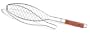 Outset QC70 Chrome Fish Basket with Rosewood Handle