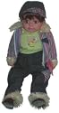 boy in strip color coat 21 inch baby