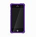 Ballistic LS0955-M985 LS Smooth Case for iPhone 5, Purple TPU with 4 White, 4 Purple, 4 Black, 4 Teal Bumpers - 1 Pack - Retail Packaging - Purple