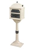 Classic Mailbox - Almond Verde Brass