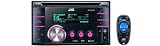 JVC KW-XR810 AM/FM/CD/MP3 DOUBLE DIN RECEIVER WITH BLUETOOTH AND USB INPUT