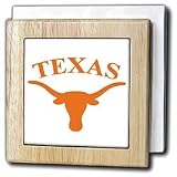 Texas Longhorn - 6 Inch Tile Napkin Holder