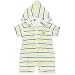 Infant Boys Kissy Kissy Bubble Hood Romper
