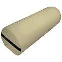 Jumbo Flat-Bottom Bolster - Cream (9'')