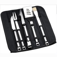 Barbecue Set in Folding Bag 6-piece
