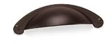 Laurey 52366 Nantucket 2-1/2-Inch Cup Pull, Oil Rubbed Bronze
