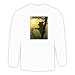Long Sleeve T-shirt with reaching, leaves, koala