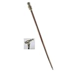 Walking Stick with Brass Telescope -...