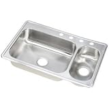Elkay DEMR23322R3 Dayton Kitchen Sink Ultra Radiant Stainless Steel Top Mount 3 Holes