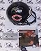 Mike Singletary Autographed Chicago Bears Mini Football Helmet with 