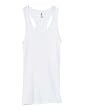 Ladies' 5.8 oz., 2x1 Rib Racerback Longer-Length Tank