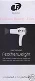 Factory RECONDITIONED - T3 Featherweight (Bespoke Labs) 83808 Featherweight Professional Ionic Ceramic Tourmaline Hair Dryer