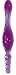 Orion 522520 Dildo Galaxia Lavender aus Jelly-Gleitmaterial, 20 cm lang, Ø 1,3 cm-3 cm