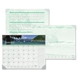 UPC 038576034921 product image for AT-A-GLANCE Visual Organizer Recycled Harbor Views Desk Pad, 22 x 17 Inches, 201 | upcitemdb.com