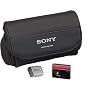Sony ACC-DVP2 MiniDV Camcorder Starter Kit: [Battery - NP-FP50, Soft Case - LCS-DVF, MiniDV Tape]