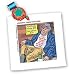 Stock Broker Blues Begging for Money - 10x10 Quilt Square