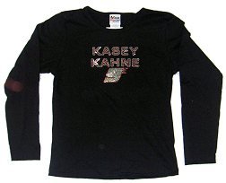 Buy Kasey Kahne Womens Sequin Long Sleeve Top