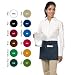 San Jamar 605WAFH Poly Cotton "Front of the House" Waist Apron, 23" Length x 12" Width, Kelly Green