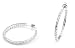 Sterling Silver Cubic Zirconia Hoop Earring By Crislu