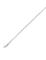 BRI Jewelry Sterling Silver Rolo Chain - Made in Italy - Nickel Free - 2.4mm