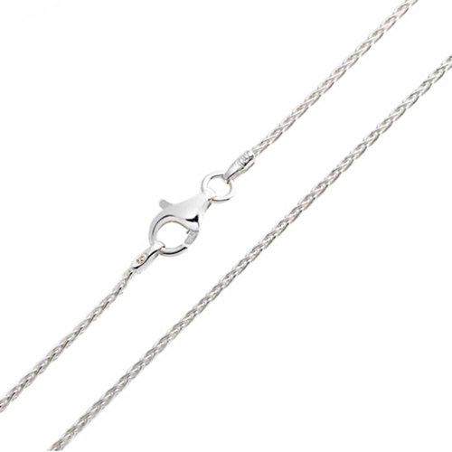 Bling Jewelry Sterling Silver Spiga Wheat Chain Italy 030 Gauge