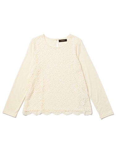 (デミルクスビームス) Demi-Luxe BEAMS / レースコンビ ウール プルオーバー