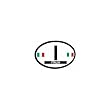 Italy Oval Decal
