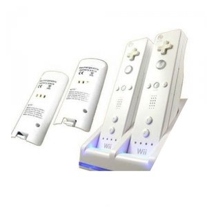 Childrens Toyshop   : Chargeur USB pour 2 Wiimote (Dragon)